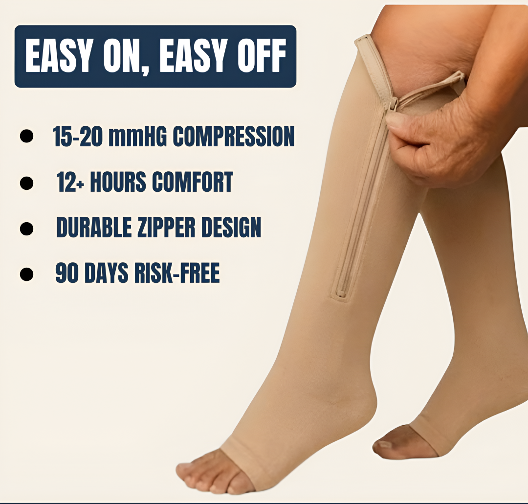 Hoomigo Breathable Compression Socks - Athletic & Daily Comfort