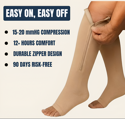 Hoomigo Breathable Compression Socks - Athletic & Daily Comfort