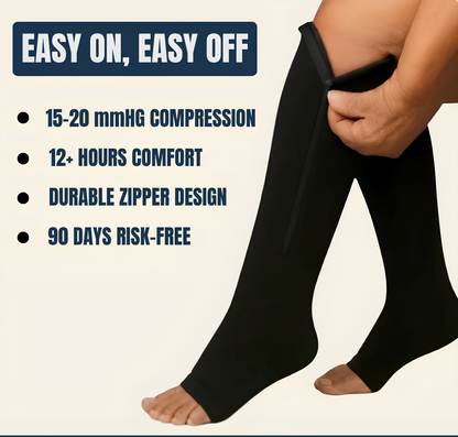 Hoomigo Breathable Compression Socks - Athletic & Daily Comfort