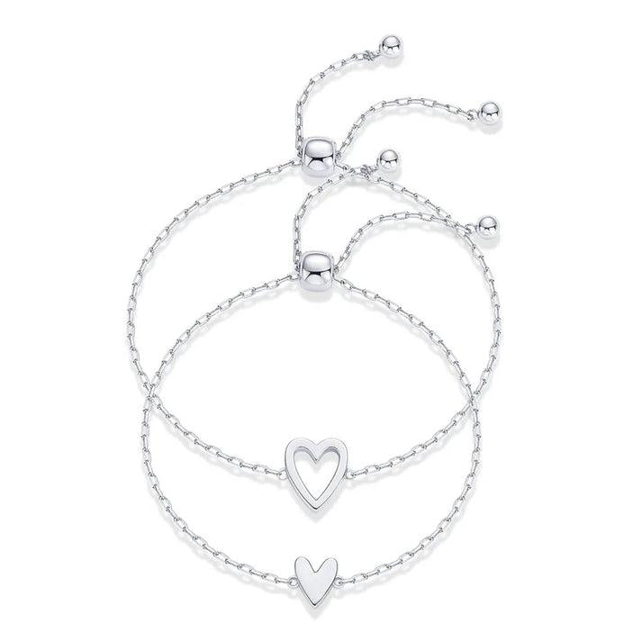 HOOMIGO™ Matching Hearts Magnetic Bracelet for Couples - Romantic Gift