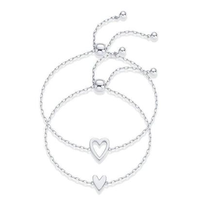HOOMIGO™ Matching Hearts Magnetic Bracelet for Couples - Romantic Gift
